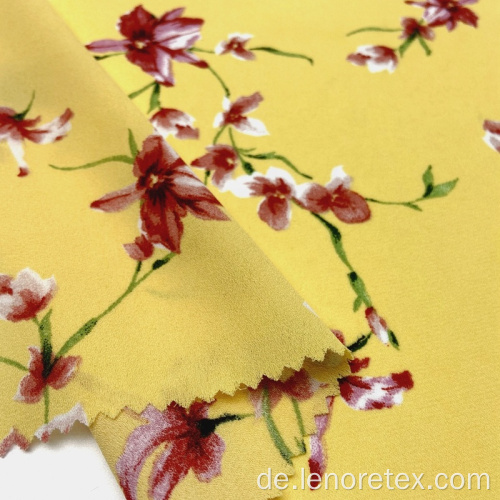 Polyester gewebt 75d Moss Crepe Georgette gedruckt Stoff